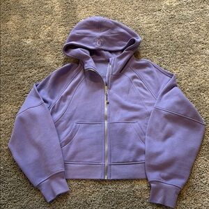 Lululemon Athletica Purple Zip-Up Hoodie